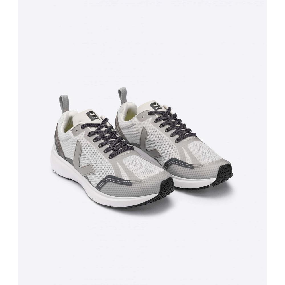 Veja CONDOR 2 ALVEOMESH Schoenen Dames Grey/White | BE 495SGL